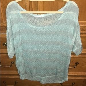 Maurice’s mint green top